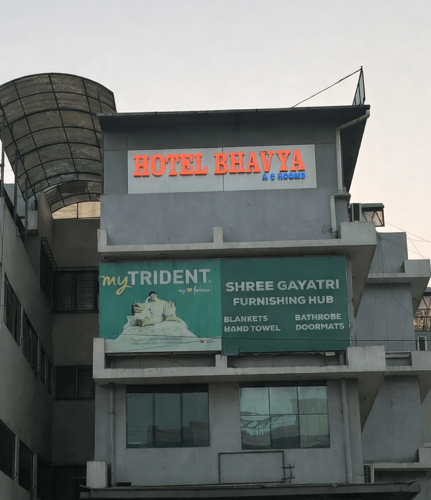 Hotel Bhavya exterior angle